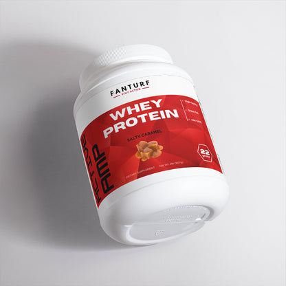 Whey Protein 22g (Salty Caramel) Gluten Free, Non GMO- 2lb