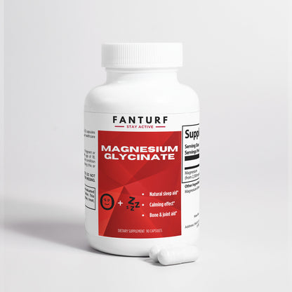 100% Natural ACTIVE AMP Magnesium Glycinate - 90 ct.