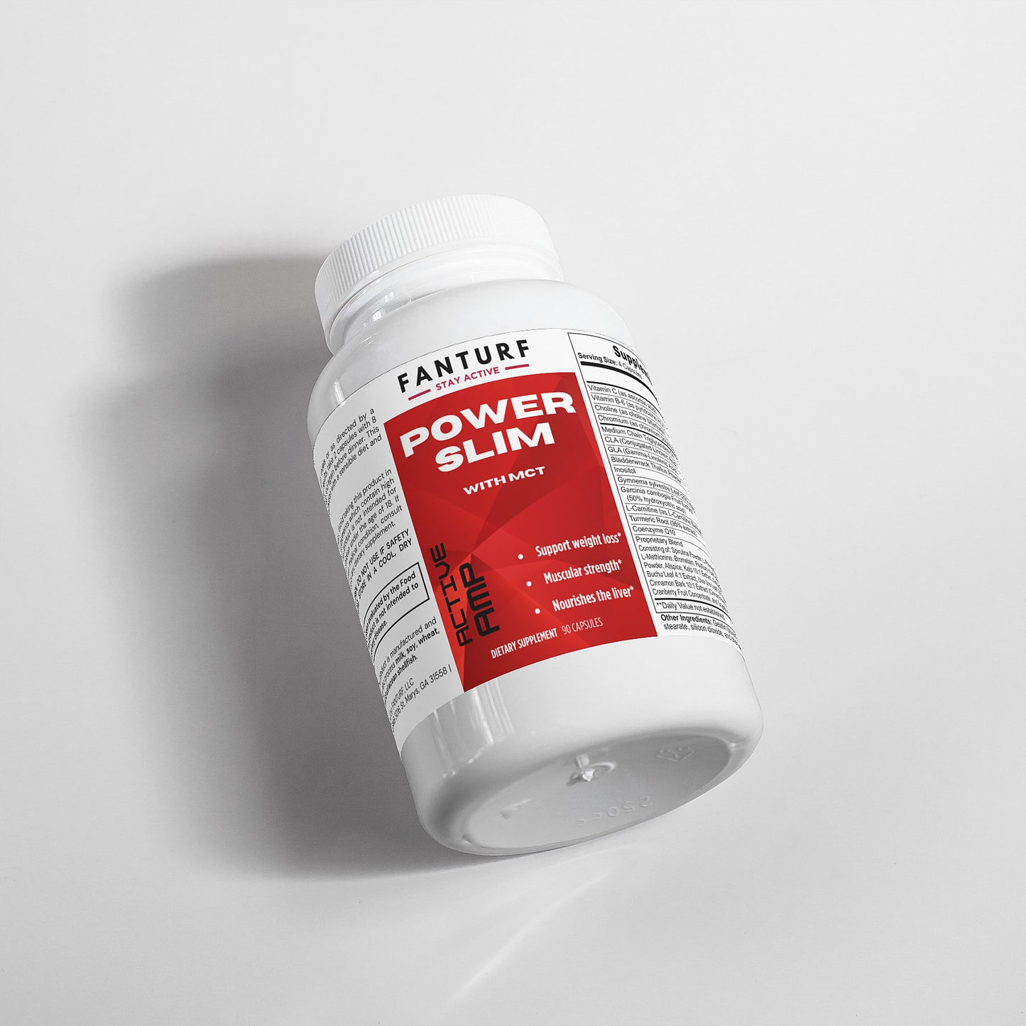 ACTIVE AMP POWER SLIM with MCT - 90 Ct. Capsules